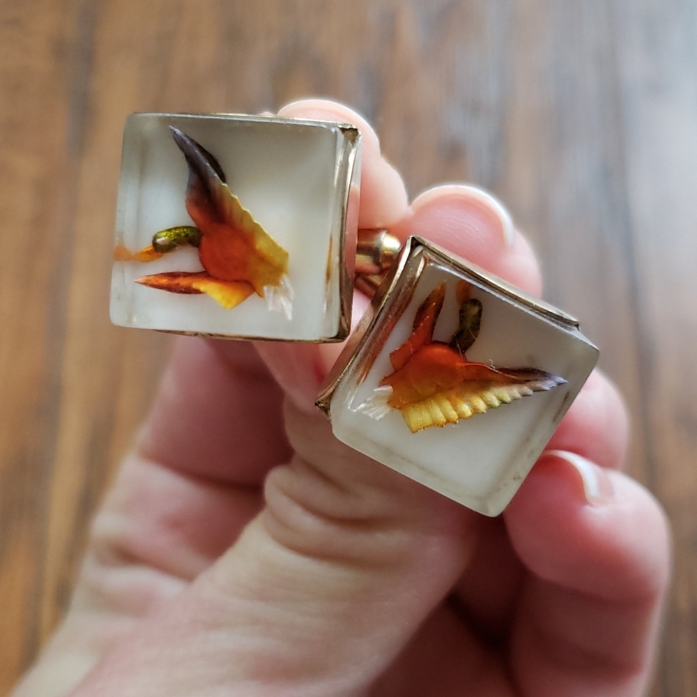 Bird cufflinks